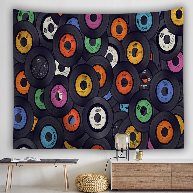 Tapestries Abstract Poeple Witchcraft Tapestry Hippie Wall Hanging Carpets Macrame Tarot Mordern Psychedelic Polyester Blanket Gothic Decor 220920
