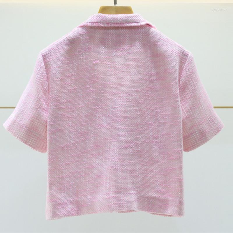 Women's Jackets Jacket Women Maje Woman Short Sleeves For Casual Spring Summer Autumn