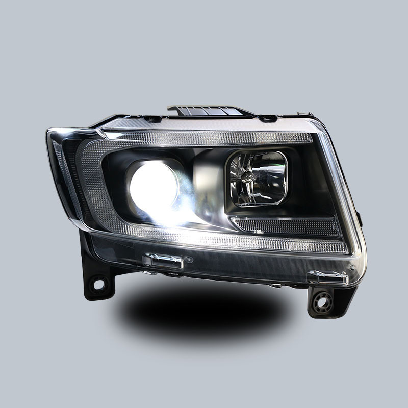 Car Styling Head Lights For Grand Cherokee 20 11-20 15 Headlights DRL Turn Signal High Beam Front Lamp Projector