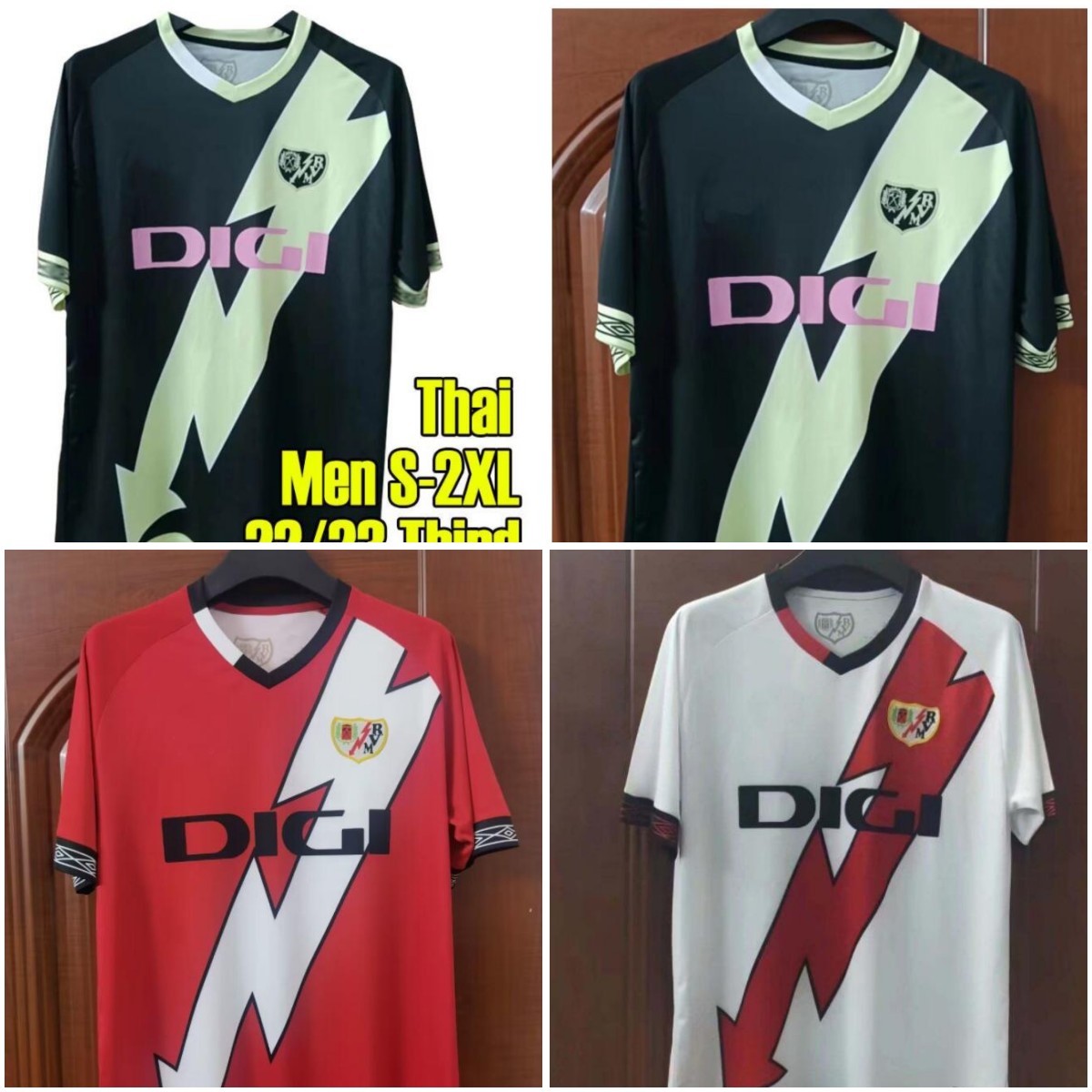 22 23 Camiseta Rayo Vallecano Soccer Jerseys FALCAO ISI UNAI LOPEZ men Football Shirt SERGI GUARDIOLA FRAN GARCIA RODRIGUES OSCAR TREJO BEBE maillots foot, Black
22 23 Camiseta Rayo Vallecano Soccer Jerseys FALCAO ISI UNAI LOPEZ men Football Shirt SERGI GUARDIOLA FRAN GARCIA RODRIGUES OSCAR TREJO BEBE maillots foot, Black