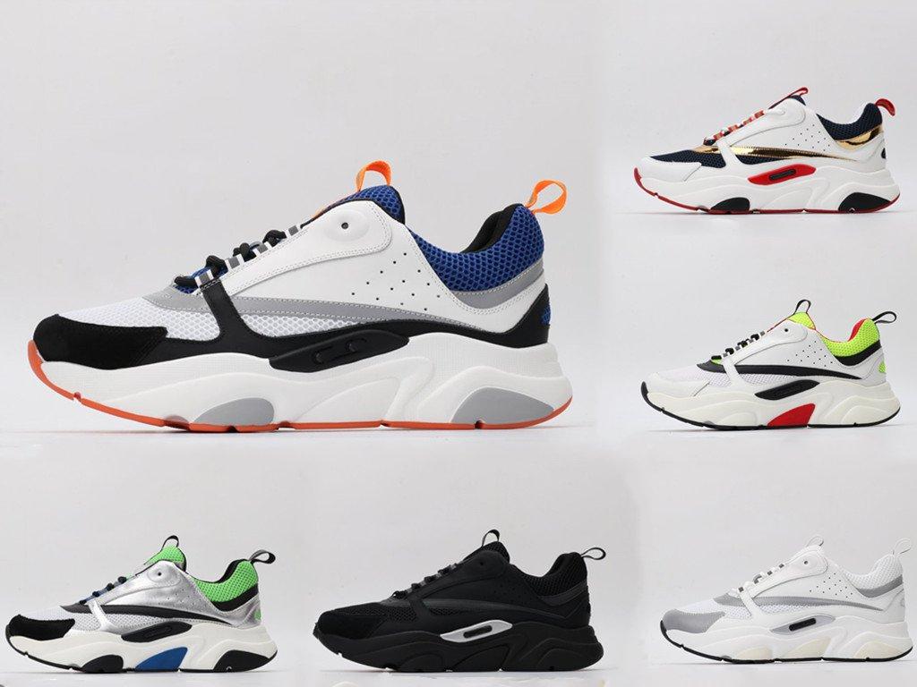 Designer Sneakers B22 Men Casual Shoes Trainer Technical Shoe Patchwork Calfskin Platform Obliques White Knit Shoe Retro Women Sneaker Eur 36-47, Color 1
Designer Sneakers B22 Men Casual Shoes Trainer Technical Shoe Patchwork Calfskin Platform Obliques White Knit Shoe Retro Women Sneaker Eur 36-47, Color 1