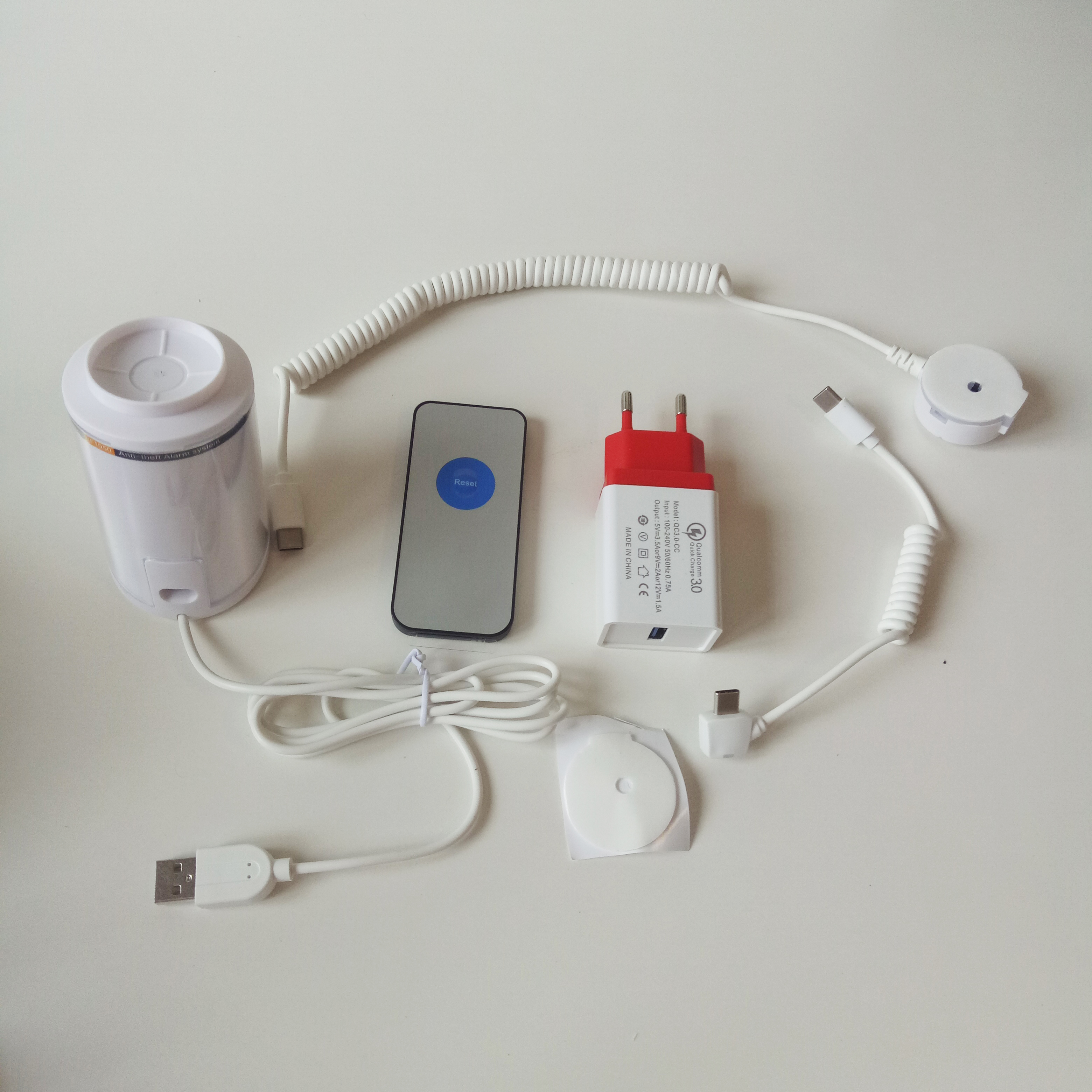 Mobile Phone Security Burglar Alarm Anti Theft Device Stand Holder For Store Retail