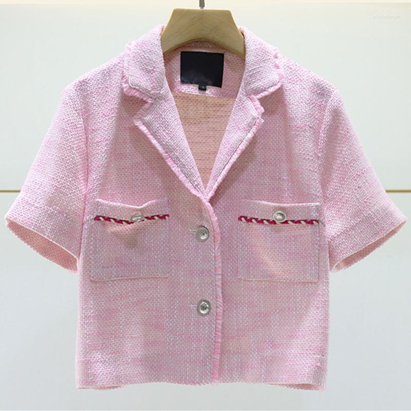 Women's Jackets Jacket Women Maje Woman Short Sleeves For Casual Spring Summer Autumn