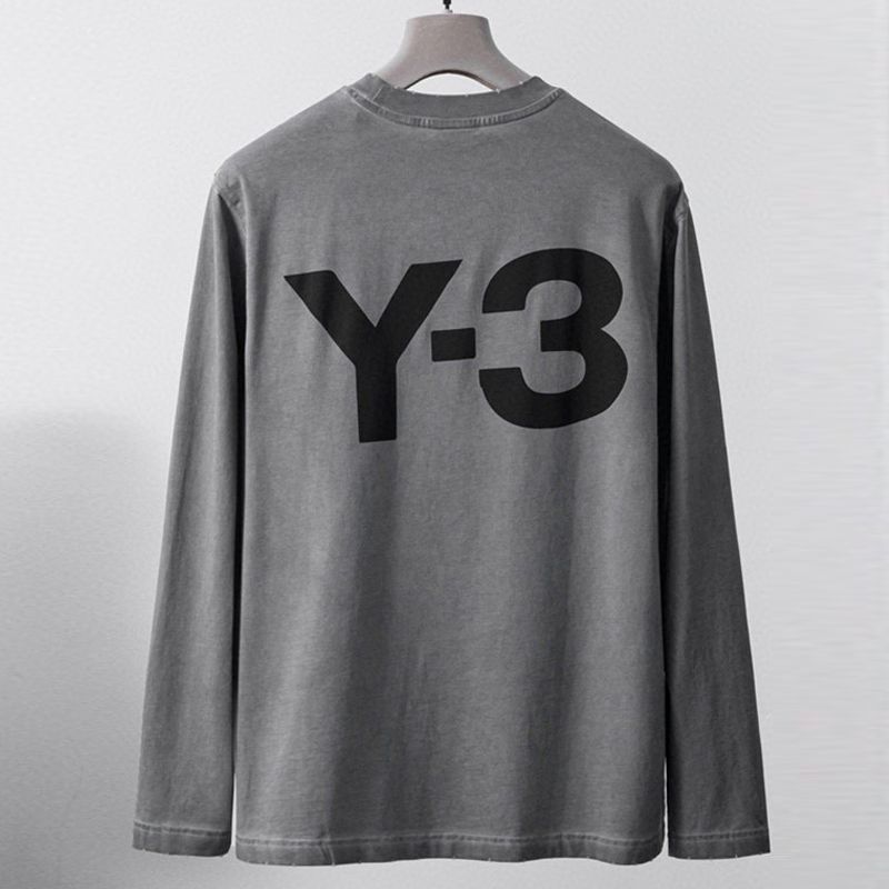Men T Shirts y3 Long Sleeve Sweater Autumn Winter Casual Sports Top Loose Letters Print Retro, Gray
Men T Shirts y3 Long Sleeve Sweater Autumn Winter Casual Sports Top Loose Letters Print Retro, Gray