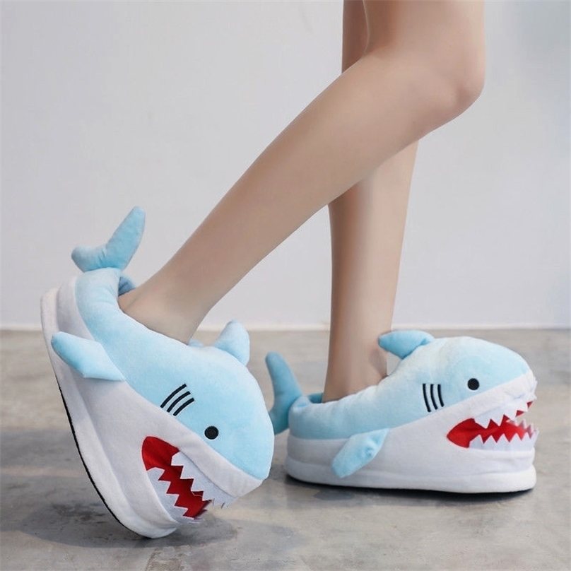 Slippers Adult Shark Women Winter Soft Home Shoes Fury Unisex Funny House Room Lazy Girls Blue Animal 220921, Wd-37 gray
Slippers Adult Shark Women Winter Soft Home Shoes Fury Unisex Funny House Room Lazy Girls Blue Animal 220921, Wd-37 gray