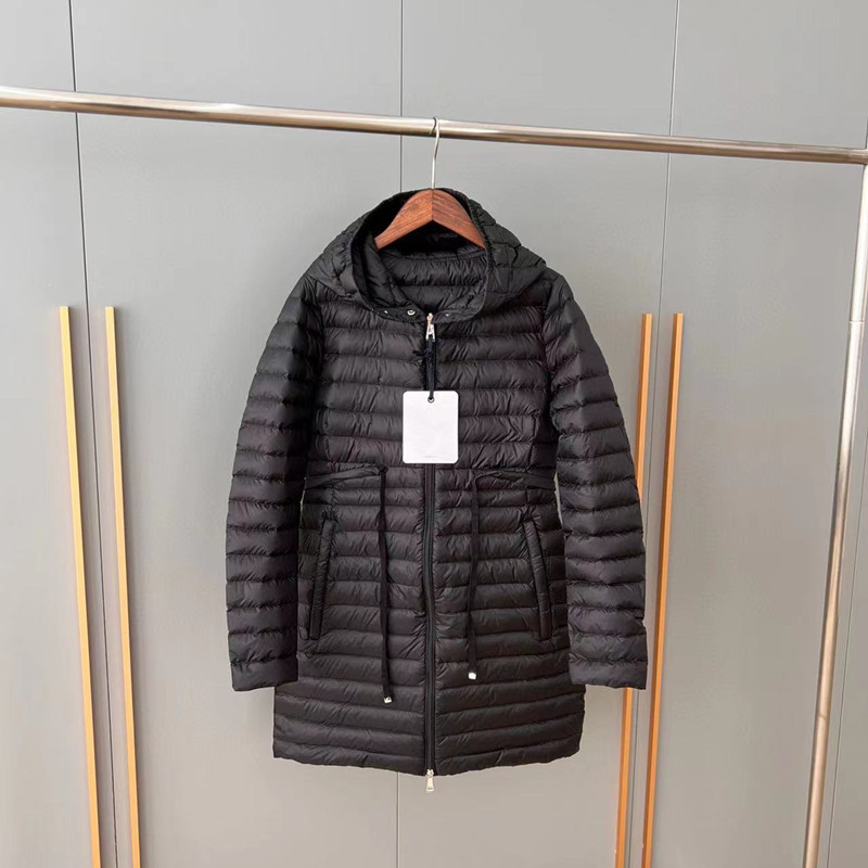 2022 Women Puffer Jacket Winter Down Coats 90 White Duck Down Outerwear Lightweight Mid-length Hooded Lace-up Fashion Solid Casual Female Clothing Winter Parka, Black
2022 Women Puffer Jacket Winter Down Coats 90 White Duck Down Outerwear Lightweight Mid-length Hooded Lace-up Fashion Solid Casual Female Clothing Winter Parka, Black