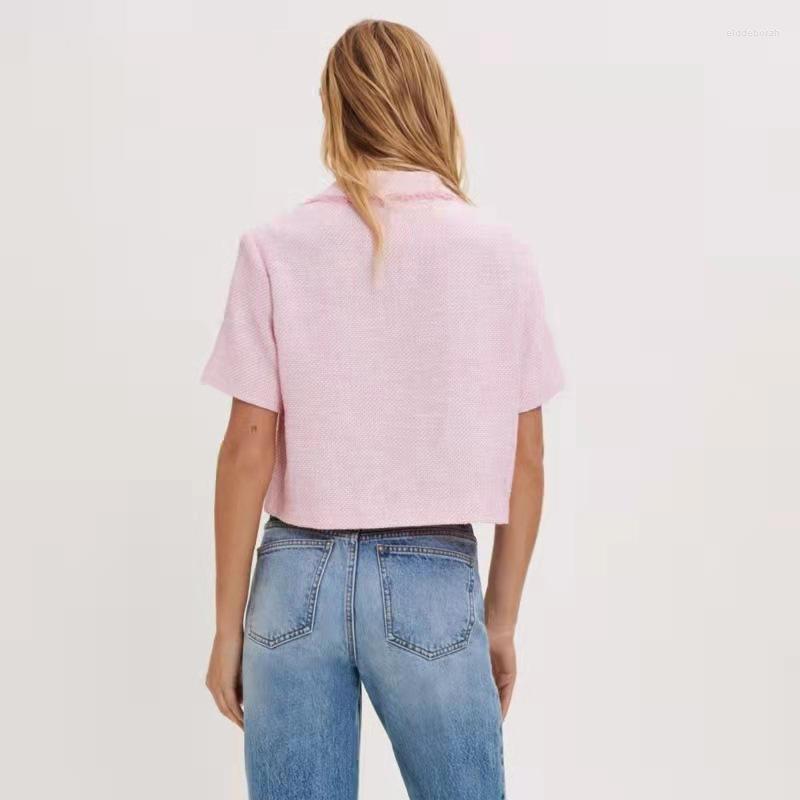 Women's Jackets Jacket Women Maje Woman Short Sleeves For Casual Spring Summer Autumn