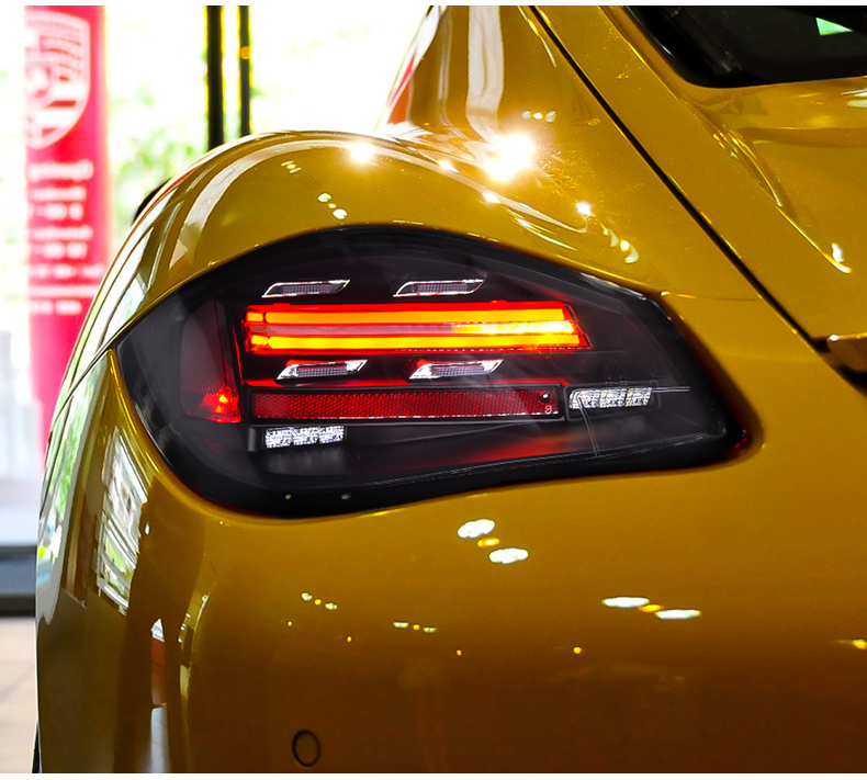 Auto Styling Taillights for Porsche Cayman 2009-2013 BOXSTER 987.2 Dynamic Turn Signal LED Brake Reversing Running Light