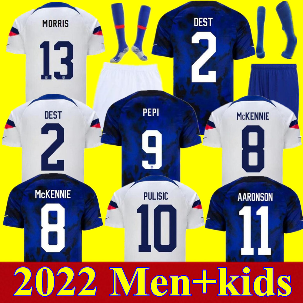 2022 PULISIC MCKENNIE Soccer Jersey ERTZ ALTIDORE PRESS WOOD MORGAN LLOYD 22 23 America Football Shirt United States Camisetas USA USMNT LLETGET Men Kids Uniform, Adult home+patch
2022 PULISIC MCKENNIE Soccer Jersey ERTZ ALTIDORE PRESS WOOD MORGAN LLOYD 22 23 America Football Shirt United States Camisetas USA USMNT LLETGET Men Kids Uniform, Adult home+patch