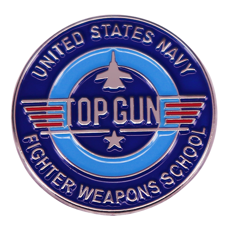 Classic Action Movie Top Gun Enamel Pin Badge Backpack Decoration Jewelry Accessories, As picture
Classic Action Movie Top Gun Enamel Pin Badge Backpack Decoration Jewelry Accessories, As picture