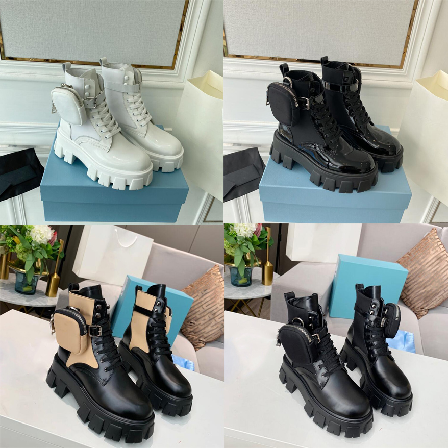 Luxury Designer Monolith Leather And Nylon Fabric Boots Women Pocket Booties Genuine Leather Lace Up Ladies Ankle Winter Autumn Shoes Sneakers Size 35-41, Don't buy it
Luxury Designer Monolith Leather And Nylon Fabric Boots Women Pocket Booties Genuine Leather Lace Up Ladies Ankle Winter Autumn Shoes Sneakers Size 35-41, Don't buy it