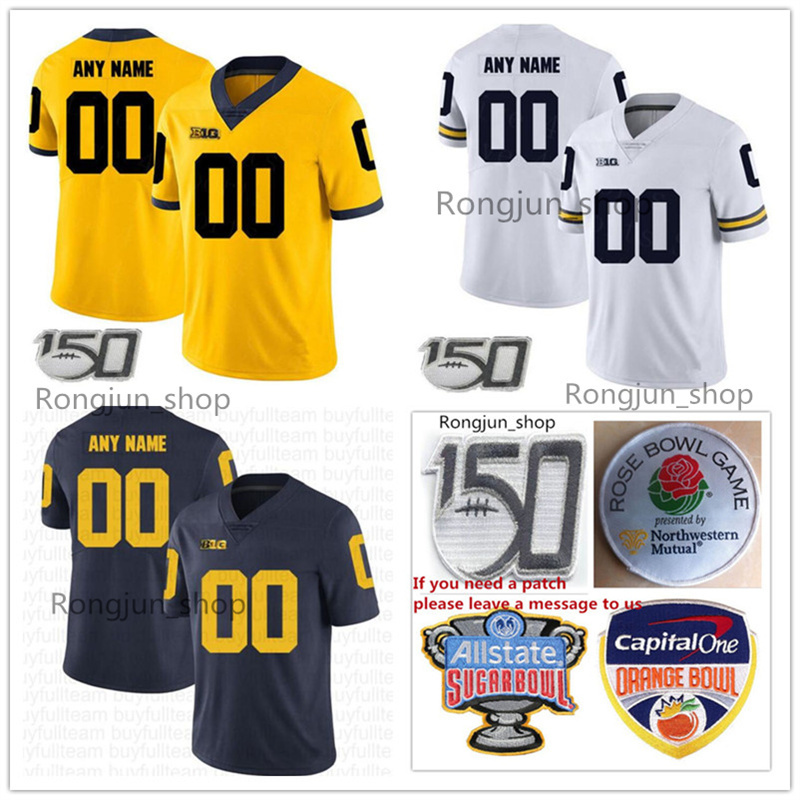 Jersey Man Kids Custom College Football 2 Shea Patterson Jerseys Michigan Wolverines 18 Brandon Peters 83 Zach Gentry Grant Perry, As picture
Jersey Man Kids Custom College Football 2 Shea Patterson Jerseys Michigan Wolverines 18 Brandon Peters 83 Zach Gentry Grant Perry, As picture