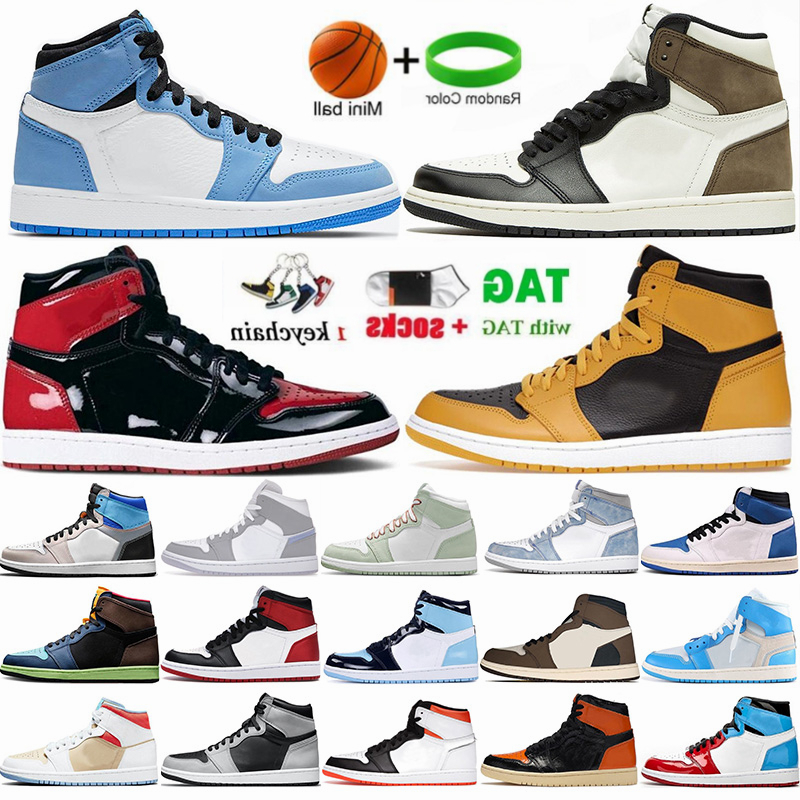 Golf shoe Mens 1 High Og Basketball Shoes University Blue Ghost Green Retros Dark Mocha Teal Bred Shadow Unc Twist Pollen Seafoam Men Women Jumpman 1S, 35
Golf shoe Mens 1 High Og Basketball Shoes University Blue Ghost Green Retros Dark Mocha Teal Bred Shadow Unc Twist Pollen Seafoam Men Women Jumpman 1S, 35