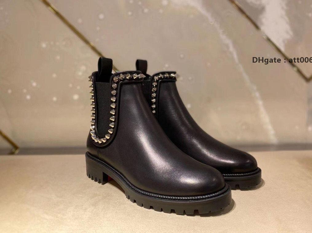 Red-Bottoms Christians Perfect Top Quality Winter Boots Black Calfskin Leather Women's Red Capahutta Ankle Boot Fashion Designers Dress Tgd
Red-Bottoms Christians Perfect Top Quality Winter Boots Black Calfskin Leather Women's Red Capahutta Ankle Boot Fashion Designers Dress Tgd