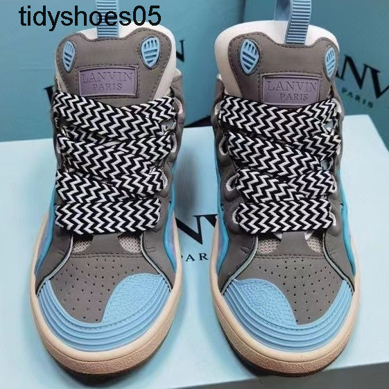 Langfan Splash Ink Bread Shoes Thick soled Color lanvins Moral Training Couple Daddy Lace up Casual Running Skateboarding Shoes, Navy blue
Langfan Splash Ink Bread Shoes Thick soled Color lanvins Moral Training Couple Daddy Lace up Casual Running Skateboarding Shoes, Navy blue