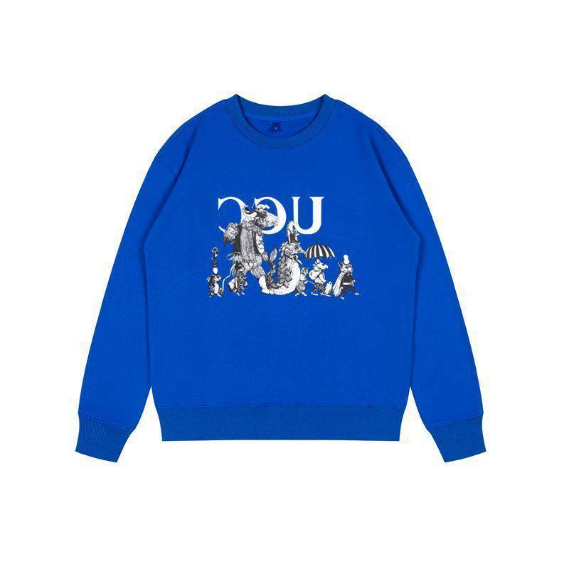 Luxury Brand Classic Pullover Autumn And Winter Fashion Cartoon Letter Print Sweater For Men And Women Klein Blue, Brown 1
Luxury Brand Classic Pullover Autumn And Winter Fashion Cartoon Letter Print Sweater For Men And Women Klein Blue, Brown 1