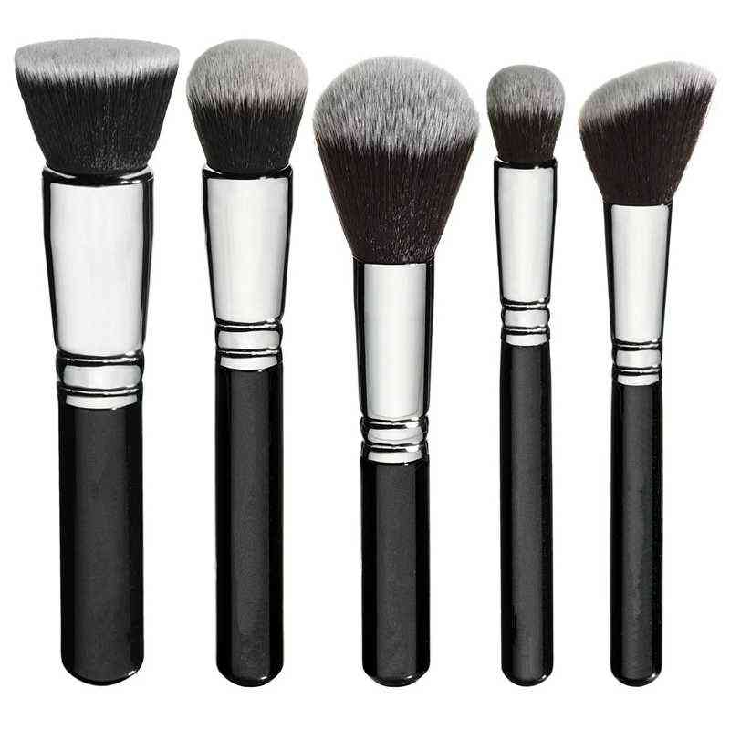 Makeup Brushes Zoeva 8-15pcs Leather Women Zip Handbag Professional Powder Foundation Eyeshadow Tools T220921