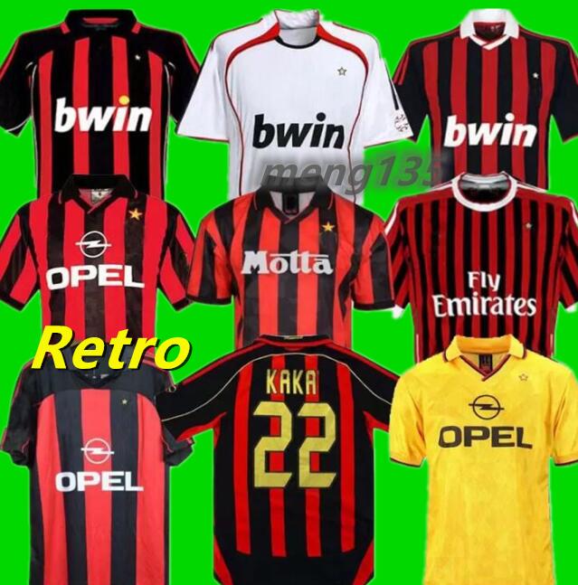 Acidproof Retro shirts home Gullit SOCCER JERSEY 01 02 03 Maldini Van Basten football KAKA Inzaghi 06 07 milan 2009 PIRLO SHEVCHENKO BAGGIO 664
Acidproof Retro shirts home Gullit SOCCER JERSEY 01 02 03 Maldini Van Basten football KAKA Inzaghi 06 07 milan 2009 PIRLO SHEVCHENKO BAGGIO 664