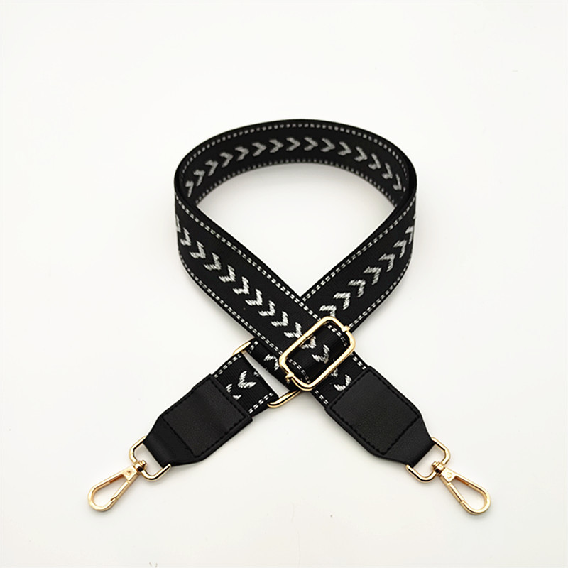 Nylon Bag Strap Adjustable Universal Handbag Women Straps Rainbow Crossbody Shoulder Handle Bags Accessories