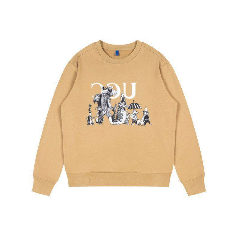 Luxury Brand Classic Pullover Autumn And Winter Fashion Cartoon Letter Print Sweater For Men And Women Light Brown, Brown 1
Luxury Brand Classic Pullover Autumn And Winter Fashion Cartoon Letter Print Sweater For Men And Women Light Brown, Brown 1