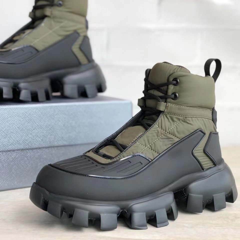 Men High-top Shoes Cloudbust Thunder Technical Knit Fabric Sneakers Women Trainer Light Rubber Sole Black Platform Sneaker Size 35-45, Green
Men High-top Shoes Cloudbust Thunder Technical Knit Fabric Sneakers Women Trainer Light Rubber Sole Black Platform Sneaker Size 35-45, Green