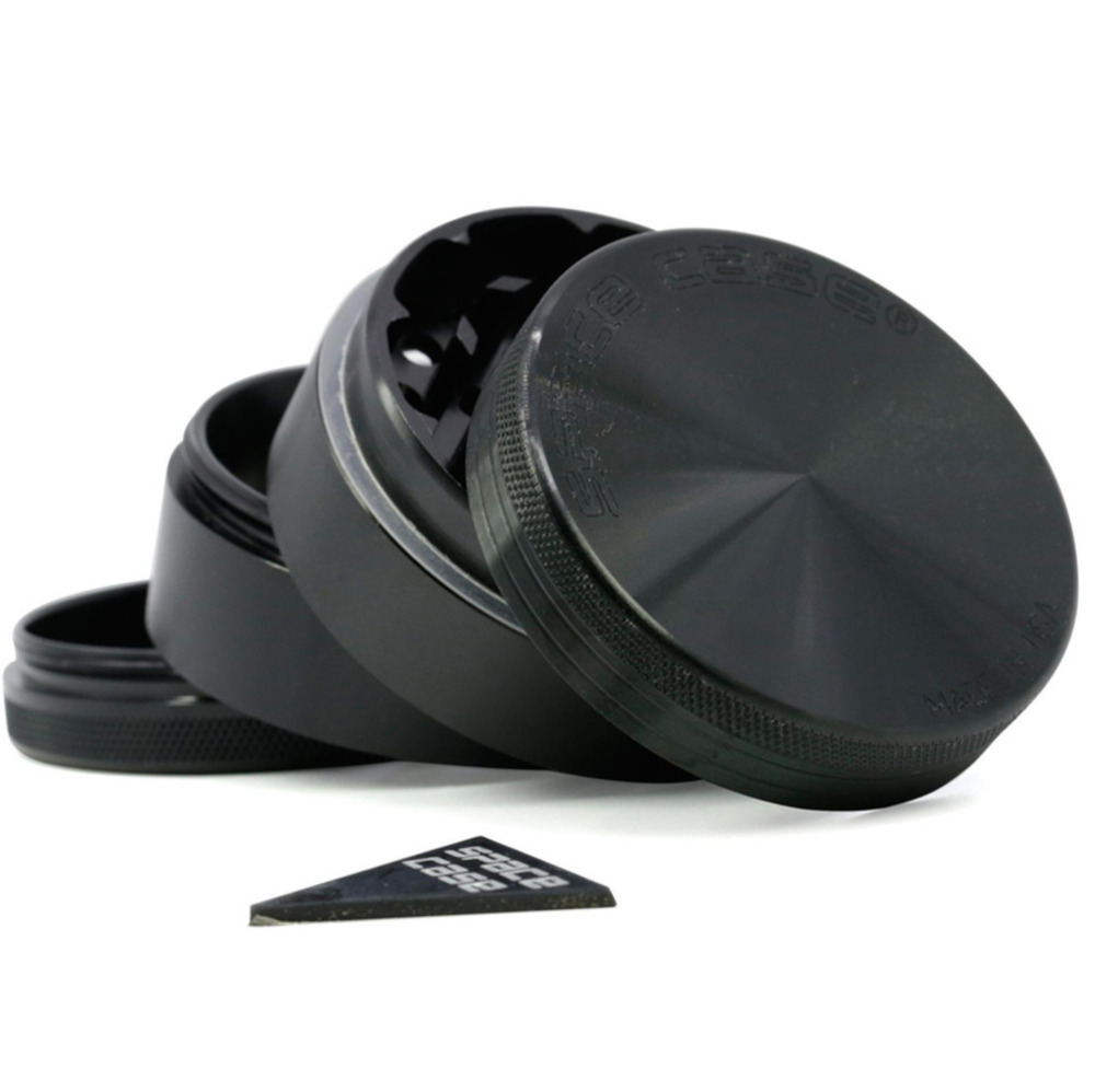 63mm Aluminum Black Grinder Smoking Accessories 4 Layers Grinders Tobacco Smoke Cigarette Herb Grinders High Quality Space Grinders
63mm Aluminum Black Grinder Smoking Accessories 4 Layers Grinders Tobacco Smoke Cigarette Herb Grinders High Quality Space Grinders