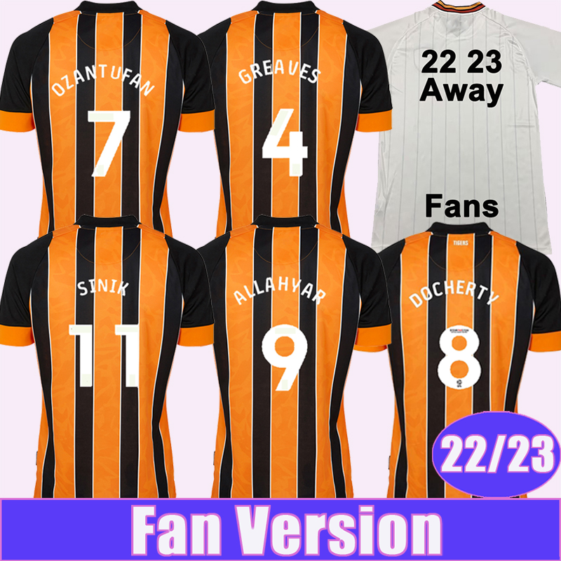 Cycling Shirts Tops 2223 Hull City Greaves Sinik Mens Soccer Jerseys Allahyar Oscar Seri Ozan.tufan Home Away Football Shirt Short Sleeve Uniforms, Qm9925 22 23 home no patch
Cycling Shirts Tops 2223 Hull City Greaves Sinik Mens Soccer Jerseys Allahyar Oscar Seri Ozan.tufan Home Away Football Shirt Short Sleeve Uniforms, Qm9925 22 23 home no patch