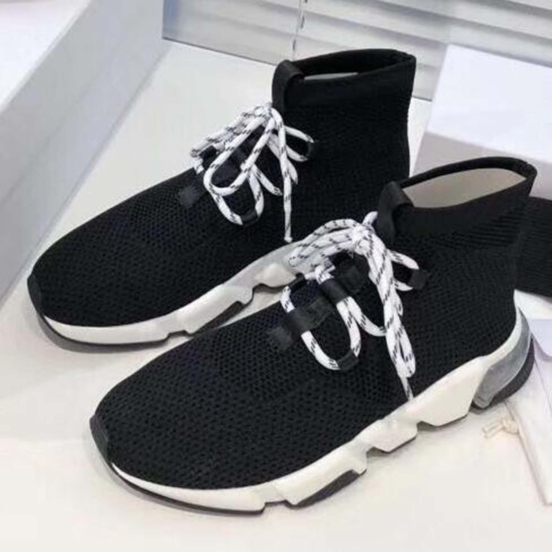 Designer Sock Shoes Running Speed Trainer boot Mens Womens Beige Glitter Blue Sports Sneakers Graffiti Lace Up Triple Black White Sole 236z
Designer Sock Shoes Running Speed Trainer boot Mens Womens Beige Glitter Blue Sports Sneakers Graffiti Lace Up Triple Black White Sole 236z