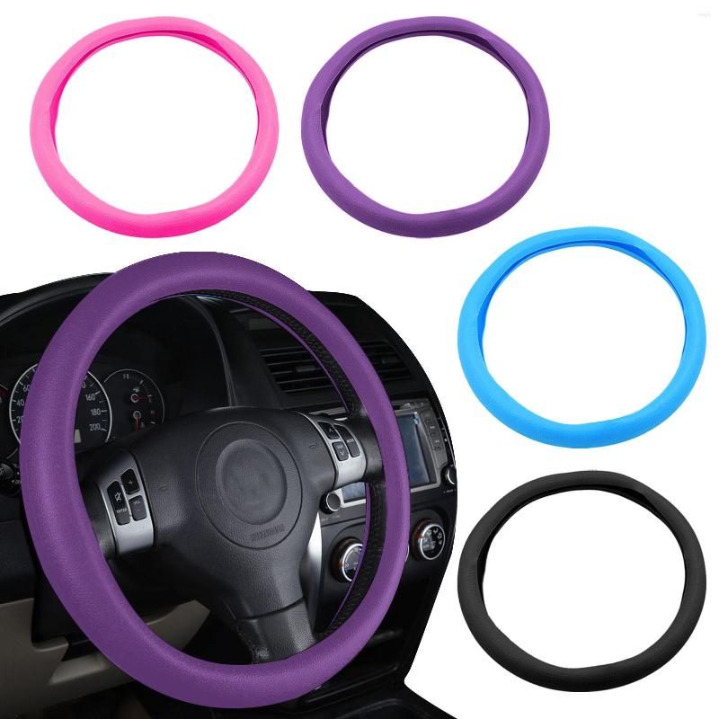 Steering Wheel Covers Cover Women Soft Rainbow Comfy Grip Silicone Auto Car Universal
Steering Wheel Covers Cover Women Soft Rainbow Comfy Grip Silicone Auto Car Universal
