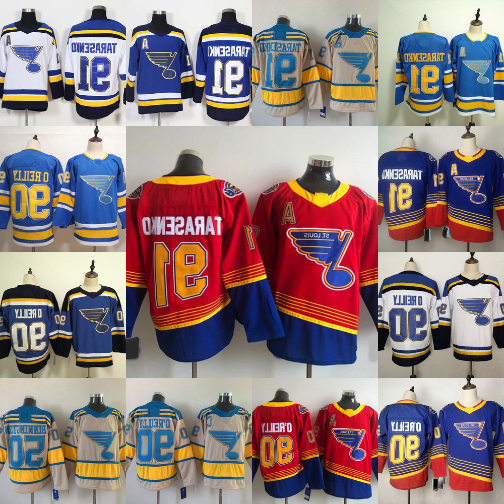 Hockey Jerseys St. Louis''Blues 90 Ryan O'Reilly 91 Vladimir Tarasenko 50 Binnington stitched Embroidery men women youth, Ad logo
Hockey Jerseys St. Louis''Blues 90 Ryan O'Reilly 91 Vladimir Tarasenko 50 Binnington stitched Embroidery men women youth, Ad logo