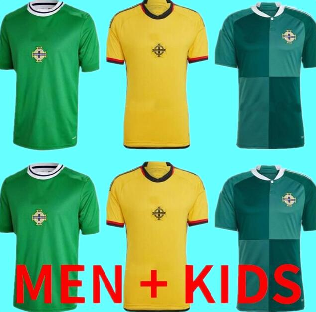 

2022 northern Ireland soccer jerseys men kids kit women uniform 2023 MAGENNIS LAFFERTY 22 23 football shirt home away MCNAIR JONES EVANS maillot national team