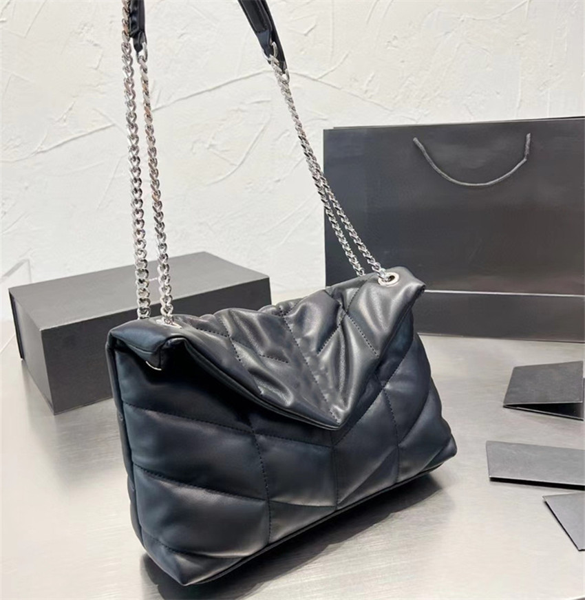 Women's Shoulder Bags Woman Bag Luxury Designer Women Messenger Bag with Thread Genuine Leather Handbag Purses Handbags
