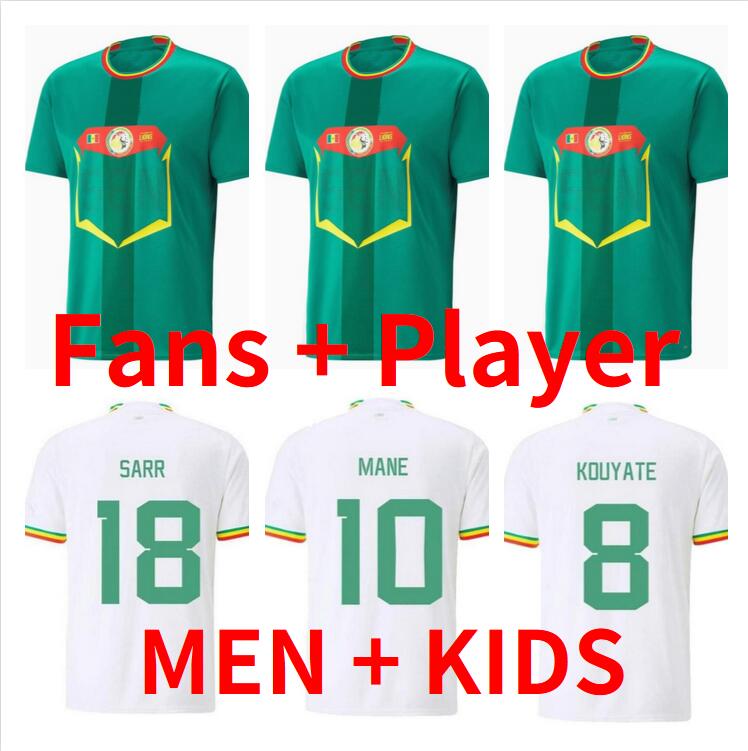 2023 Senegal Soccer Jersey MANE 22 23 world cup home away KOULIBALY GANA KOUYATE D.DIA SARR Diallo football shirts fans player version men kids kit top uniforms
2023 Senegal Soccer Jersey MANE 22 23 world cup home away KOULIBALY GANA KOUYATE D.DIA SARR Diallo football shirts fans player version men kids kit top uniforms