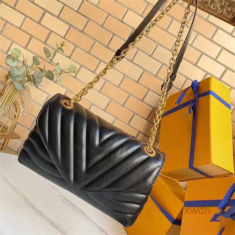 Evening Bags Wave M58550 Chain Bag V Shaped Handbag Women Classic Vintage Luxury Designers Crossbody Single Sevening Clutch Shoulder Bags T, Grey 
Evening Bags Wave M58550 Chain Bag V Shaped Handbag Women Classic Vintage Luxury Designers Crossbody Single Sevening Clutch Shoulder Bags T, Grey