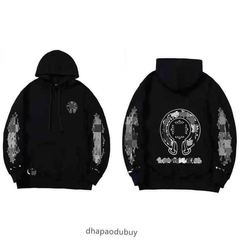 Men' Hoodies Sweatshirts Classic Luxury Designer Fashion Ch Mens Chrome Horseshoe Sanskrit Cross Print Hearts Hooded High Quality Sweater Wo 56
Men' Hoodies Sweatshirts Classic Luxury Designer Fashion Ch Mens Chrome Horseshoe Sanskrit Cross Print Hearts Hooded High Quality Sweater Wo 56