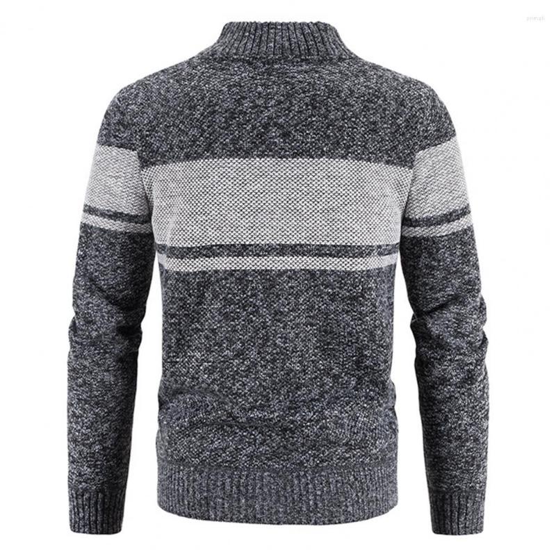 Men's Sweaters Anti-pilling Stylish Wear-resistant Color Matching Men Sweater Jacket Stand Collar Winter Zipper For Work, Black
Men's Sweaters Anti-pilling Stylish Wear-resistant Color Matching Men Sweater Jacket Stand Collar Winter Zipper For Work, Black