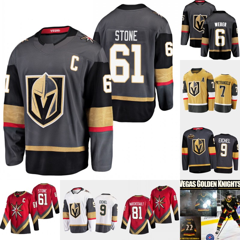 Vegas Golden Knights Mark Stone Jersey Phil Kessel Jack Eichel Reilly Smith Alex Pietrangelo Shea Weber Robin Lehner Jonathan Marchessault William Karlsson, Blank white no name no number
Vegas Golden Knights Mark Stone Jersey Phil Kessel Jack Eichel Reilly Smith Alex Pietrangelo Shea Weber Robin Lehner Jonathan Marchessault William Karlsson, Blank white no name no number