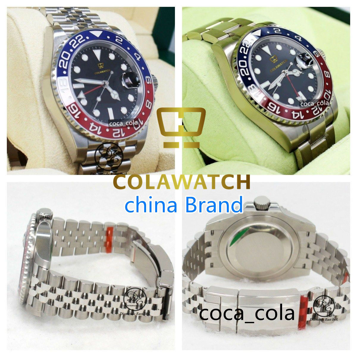 Swimming watch actual waterproof Pepsi Cola Ceramic ring Mechanical Automatic mens Bracelet Luminous watches, Buy tool no watch
Swimming watch actual waterproof Pepsi Cola Ceramic ring Mechanical Automatic mens Bracelet Luminous watches, Buy tool no watch