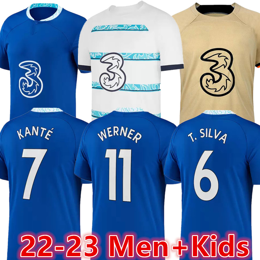 STERLING AUBA 22 23 Soccer Jersey MOUNT HAVERTZ JORGINHO CHILWELL ZIYECH 2022 2023 PULISIC JAMES Football Shirt KANTE KOULIBALY Men Kids jerseys set Kit uniform
STERLING AUBA 22 23 Soccer Jersey MOUNT HAVERTZ JORGINHO CHILWELL ZIYECH 2022 2023 PULISIC JAMES Football Shirt KANTE KOULIBALY Men Kids jerseys set Kit uniform