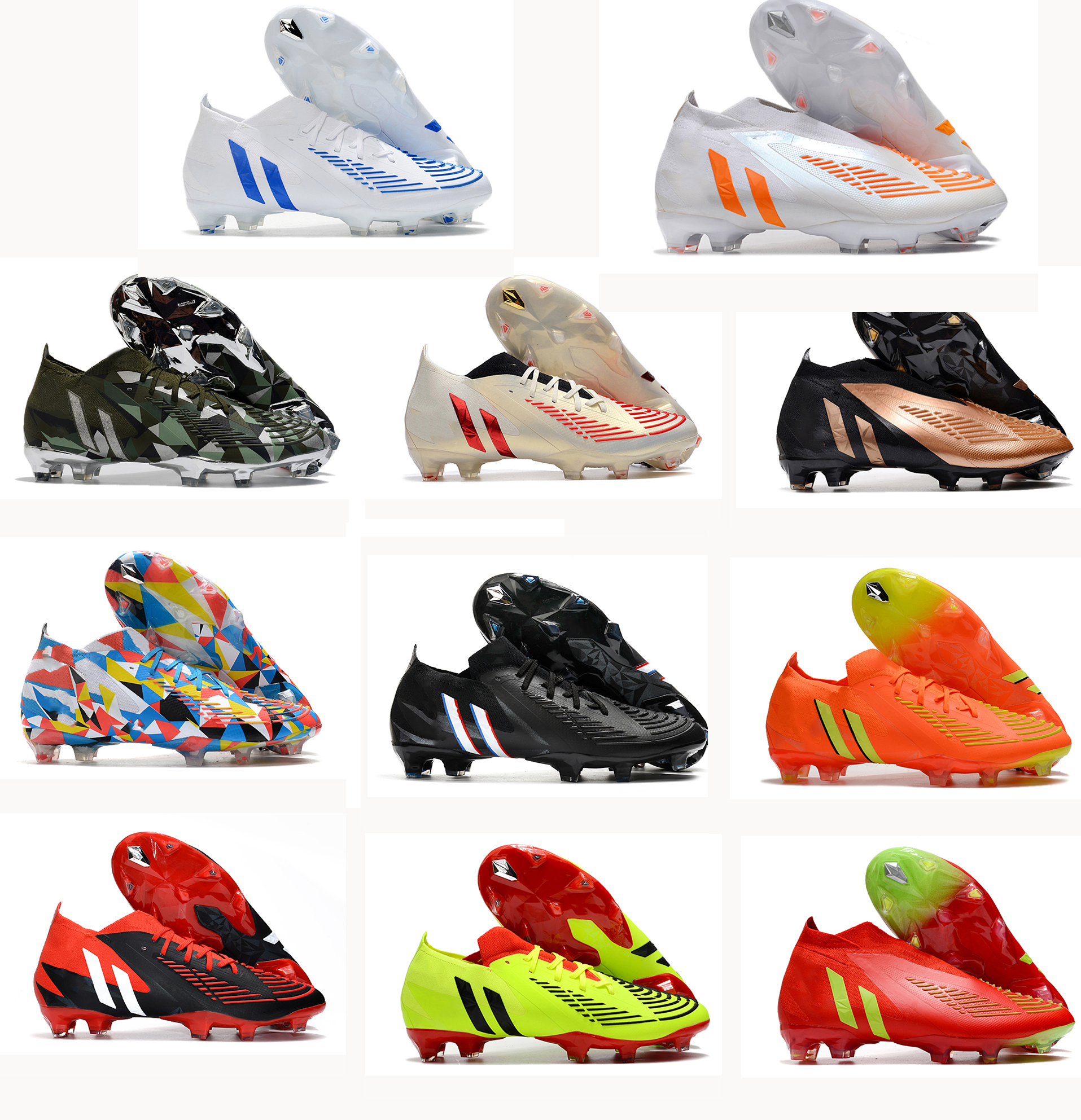 Soccer Shoes FG Elite 22 Predator Edge Training sneakers Superfly IX Shock absorbing trainers double march comfortable boots for gym football wear Cleat Boots, Hot 04
Soccer Shoes FG Elite 22 Predator Edge Training sneakers Superfly IX Shock absorbing trainers double march comfortable boots for gym football wear Cleat Boots, Hot 04