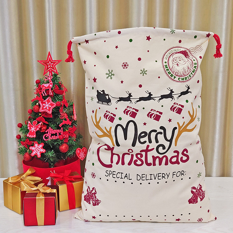 2022 New Christmas Santa Sacks Canvas Cotton Bags Large Organic Heavy Drawstring Gift Bag Festival Party Christmas Decorations 50x70cm
2022 New Christmas Santa Sacks Canvas Cotton Bags Large Organic Heavy Drawstring Gift Bag Festival Party Christmas Decorations 50x70cm