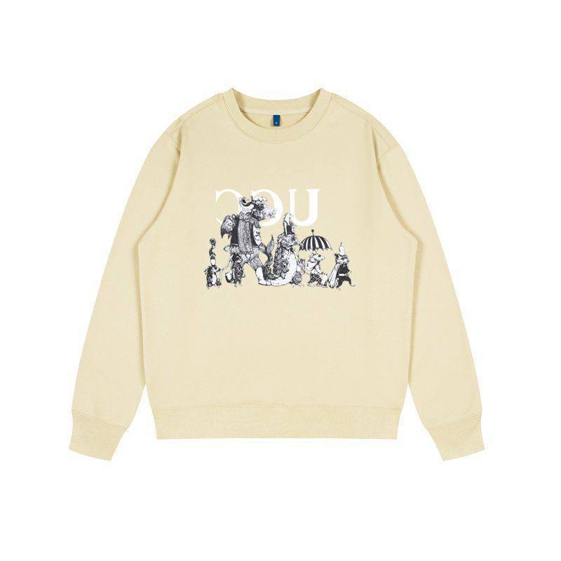 Luxury Brand Classic Pullover Autumn And Winter Fashion Cartoon Letter Print Sweater For Men And Women Apricot, Brown 1
Luxury Brand Classic Pullover Autumn And Winter Fashion Cartoon Letter Print Sweater For Men And Women Apricot, Brown 1