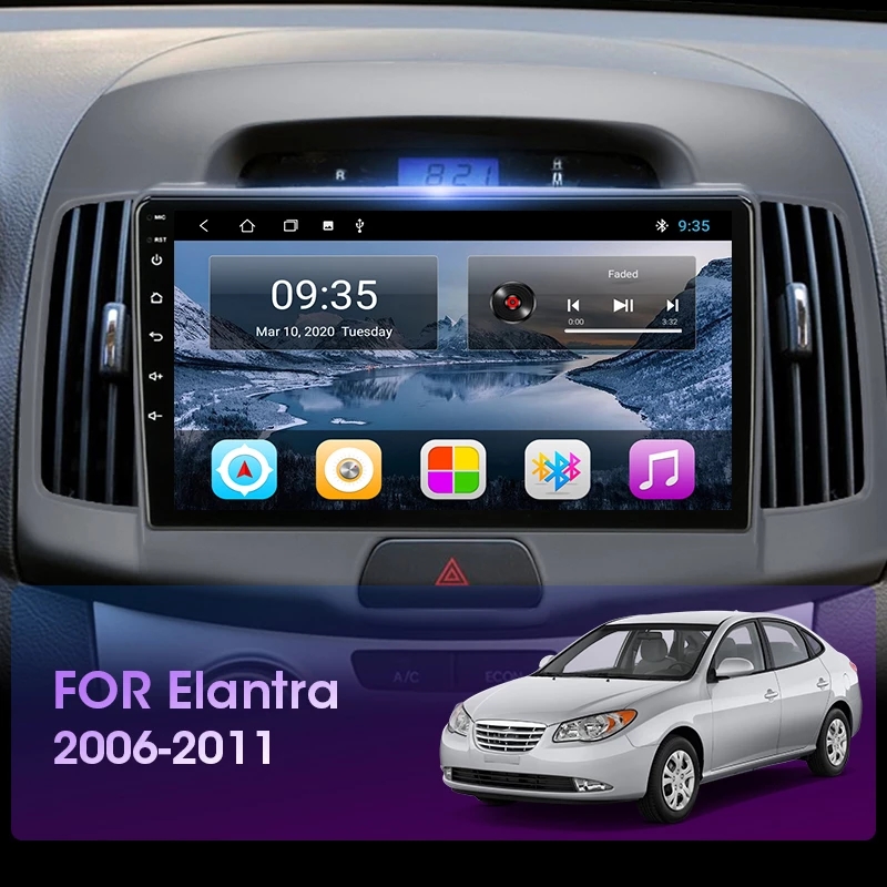 9 Inch Android 10.0 Car Video Gps Navigation System for HYUNDAI ELANTRA 2007-2010 Dvd Player
9 Inch Android 10.0 Car Video Gps Navigation System for HYUNDAI ELANTRA 2007-2010 Dvd Player
