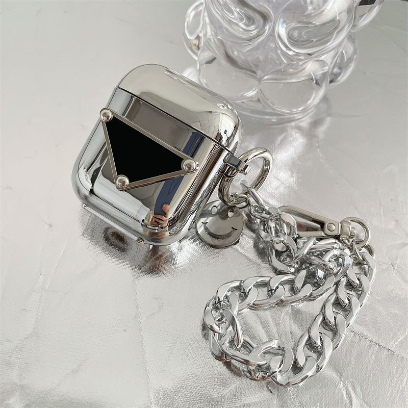 Designer AirPods3 Case Headphone cases AirPods1 AirPods2 AirPodspro Case Silver Fashion Wireless Bluetooth Headphone Cover
Designer AirPods3 Case Headphone cases AirPods1 AirPods2 AirPodspro Case Silver Fashion Wireless Bluetooth Headphone Cover