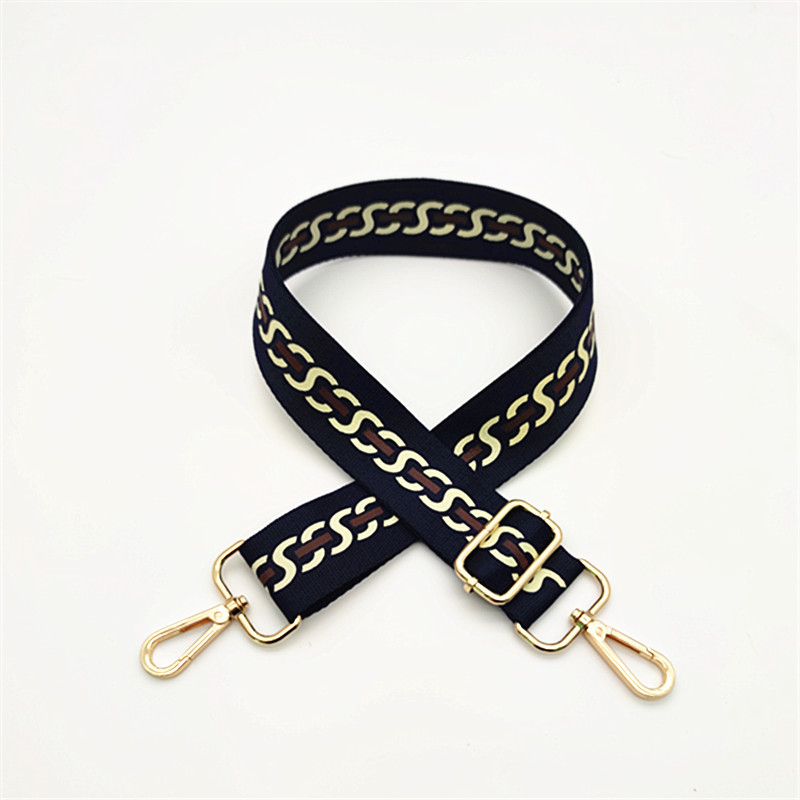 Nylon Bag Strap Adjustable Universal Handbag Women Straps Rainbow Crossbody Shoulder Handle Bags Accessories