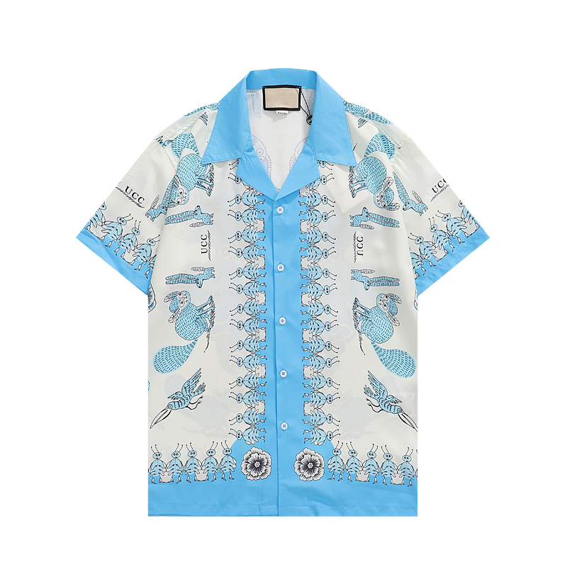 Men's shirt European Paris cotton shirt Lady covered with print tiger graffiti trend logo short sleeve casual loose T-shirt top M-3XL
Men's shirt European Paris cotton shirt Lady covered with print tiger graffiti trend logo short sleeve casual loose T-shirt top M-3XL