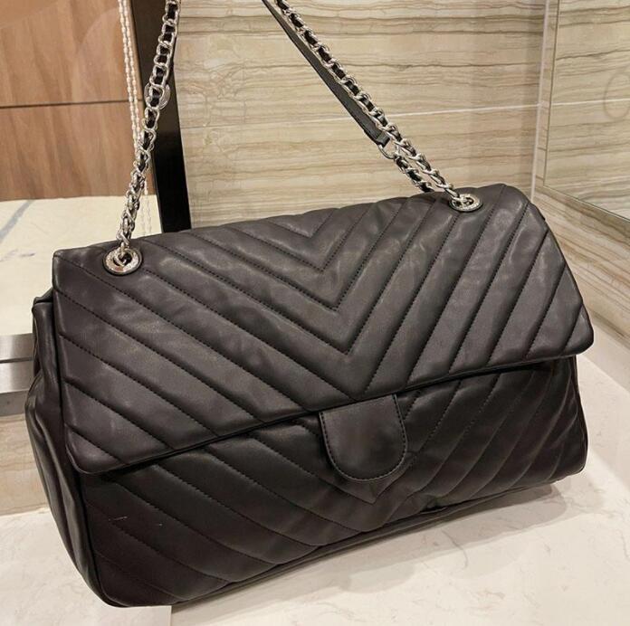 Bags Classic Jumbo Flap V-stitch Designer Maxi Bags Chevron line Quilted Silver Hardware Chain Crossbody Shoulder Large Capacity Street, Shipping
Bags Classic Jumbo Flap V-stitch Designer Maxi Bags Chevron line Quilted Silver Hardware Chain Crossbody Shoulder Large Capacity Street, Shipping