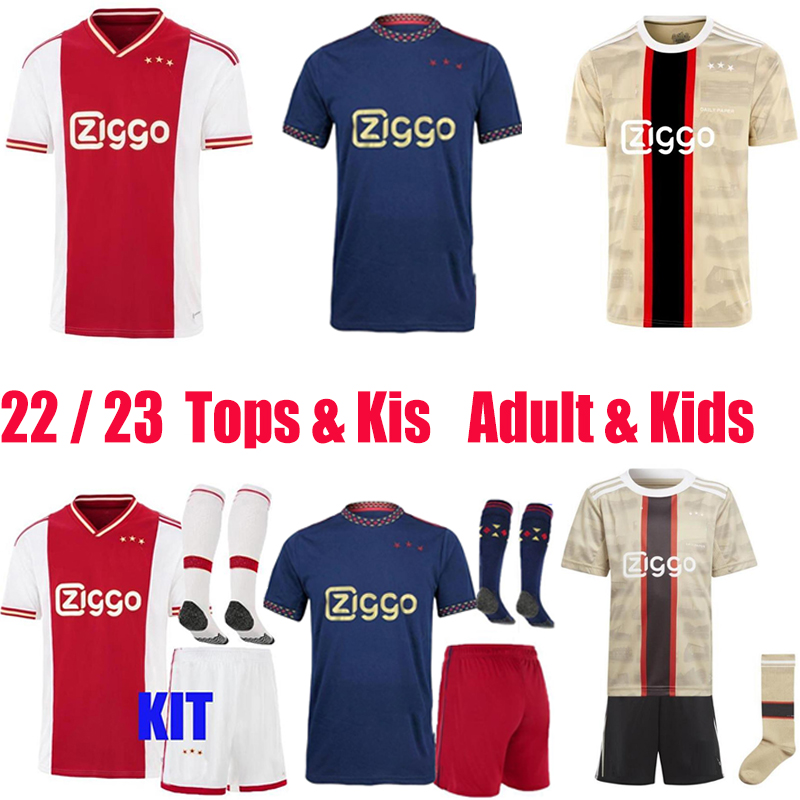2022 2023 BERGWIJN TADIC AjaxS soccer jersey football shirts BERGHUIS HALLER KLAASSEN CRUYFF BLIND CRUYFF GRAVENBERCH 22 23 Home Away Third mens Adult kids Kits, Third kit + patch1
2022 2023 BERGWIJN TADIC AjaxS soccer jersey football shirts BERGHUIS HALLER KLAASSEN CRUYFF BLIND CRUYFF GRAVENBERCH 22 23 Home Away Third mens Adult kids Kits, Third kit + patch1