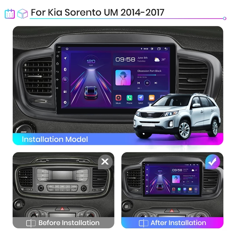 10 Inch Car Video Player for HYUNDAI SORENTO-2015 Support BT Audio FM Built-in GPS Head Unit with Bluetooth
10 Inch Car Video Player for HYUNDAI SORENTO-2015 Support BT Audio FM Built-in GPS Head Unit with Bluetooth