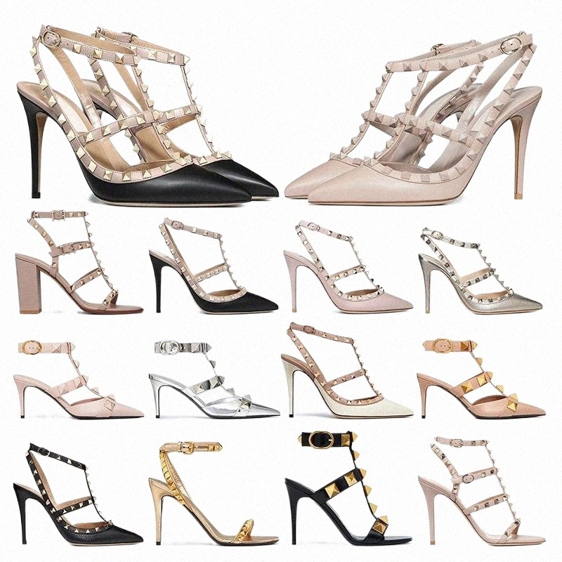 designers high heel Dress Shoes Ankle Strap Roman Stud black nude sliver with Rivets womens stiletto chunky heels 60 80 100 MM pointed open toes 37qr#
designers high heel Dress Shoes Ankle Strap Roman Stud black nude sliver with Rivets womens stiletto chunky heels 60 80 100 MM pointed open toes 37qr#
